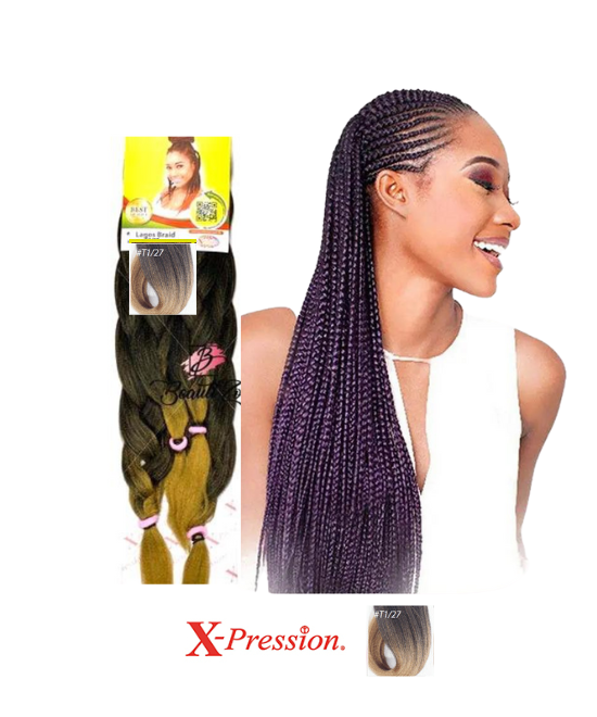Xpression Lagos Braid – Pre stretched Col TI/27