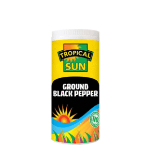 Ground Black Pepper – Tropical Sun 100g (Small Tub)