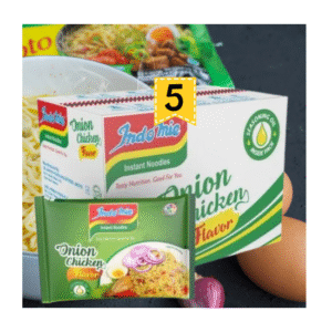 Indomie Noodles Onion – 5 Box Bundle