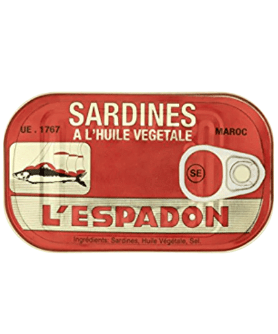 L’Espadon Sardine Vegetable Oil