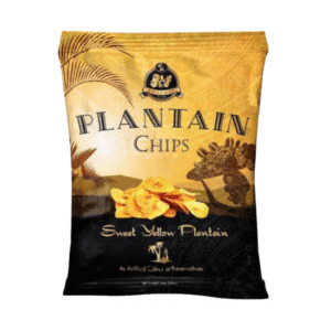Olu Olu Plantain Chips (Sweet) – Yellow – SINGLE