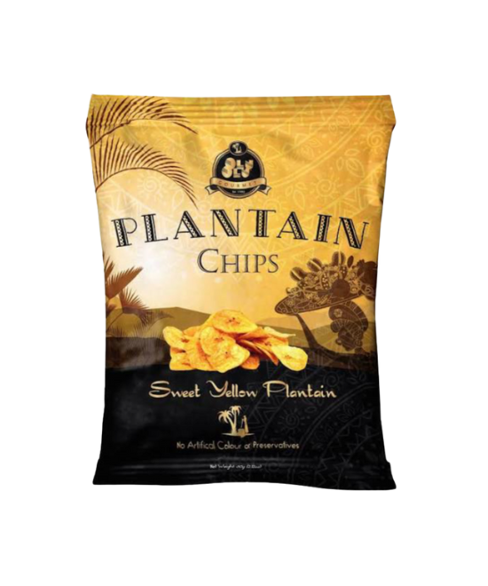 Olu Olu Plantain Chips (Sweet) – Yellow – SINGLE