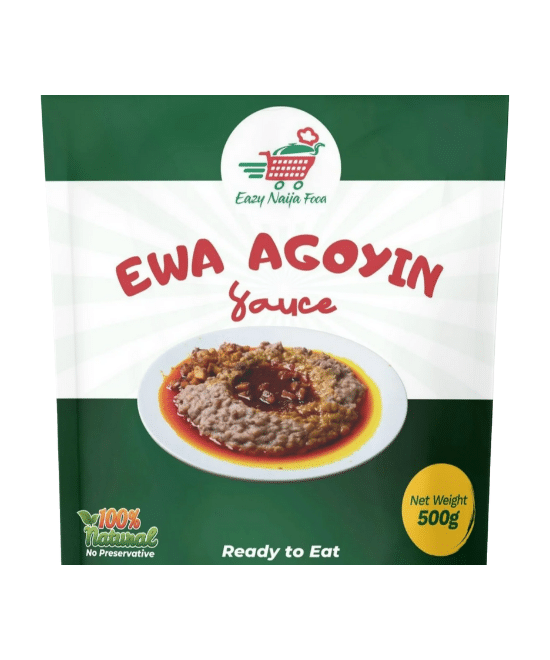 Ewa Aganyin Sauce Pre cooked Eazy Naija Foods
