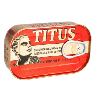 Titus Sardine in Vegetable Oil – RED