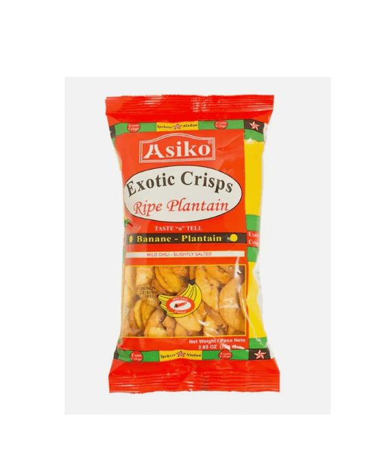 Asiko Exotic Chilli Plantain Chips Box – Red