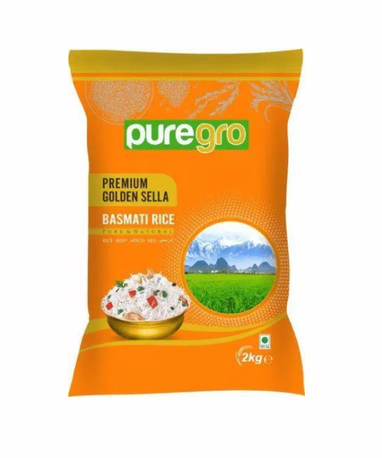 Puregro Golden Sella Basmati Rice 10kg